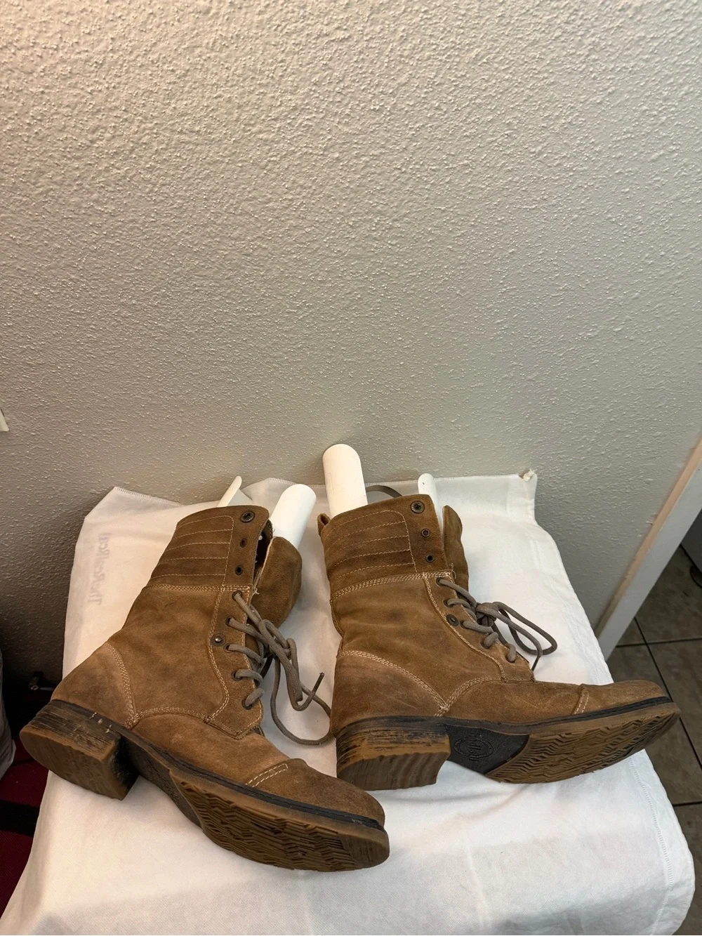 BED|STU Tan ankle boots Interior Label men boots, Sz 11, pre-owned, gently used
